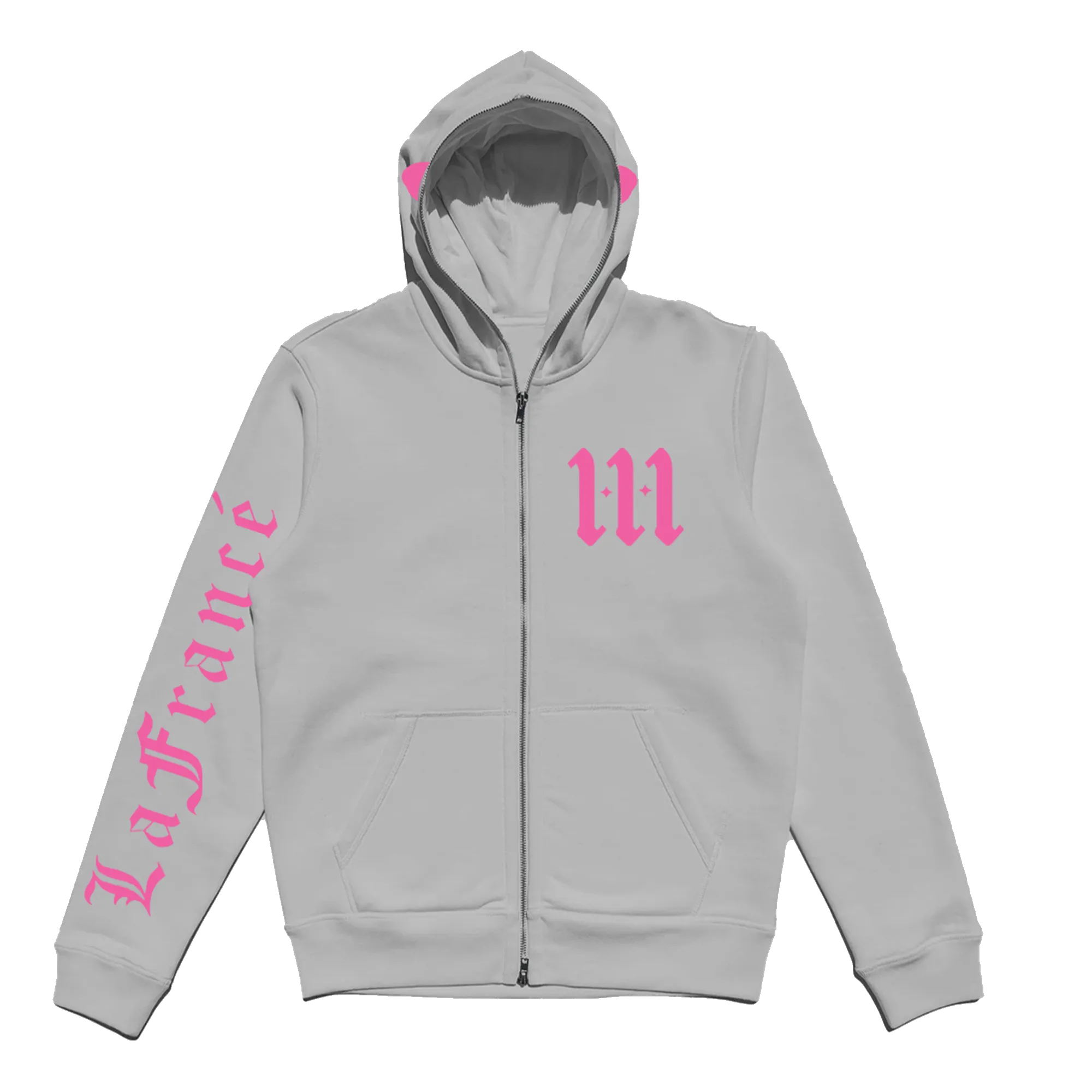 111 Full Zip Up Hoodie