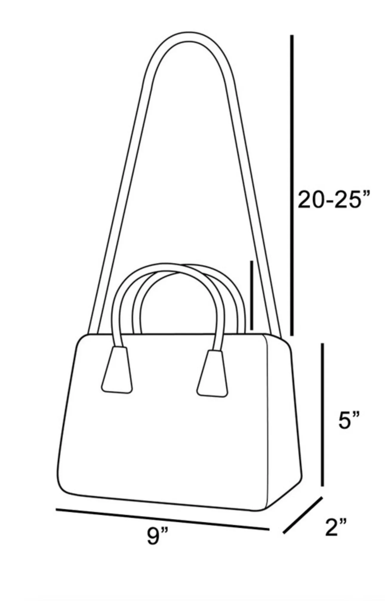 Ava Faux Leather Weave Trim Bag