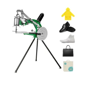 BEAMNOVA Leather Cobbler Sewing Machine Industrial Hand Heavy Duty Shoe Repair Equipment with Needles for Canvas Cotton Linen Sewing Craft Tools