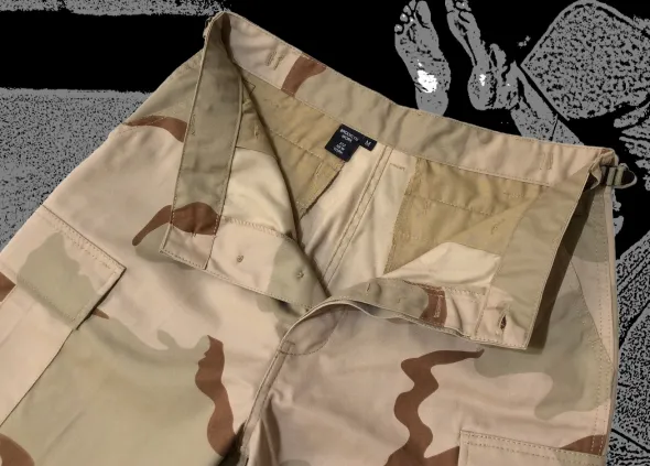Brooklyn Work T23 Cargo Shorts Tri-Color Desert Camo