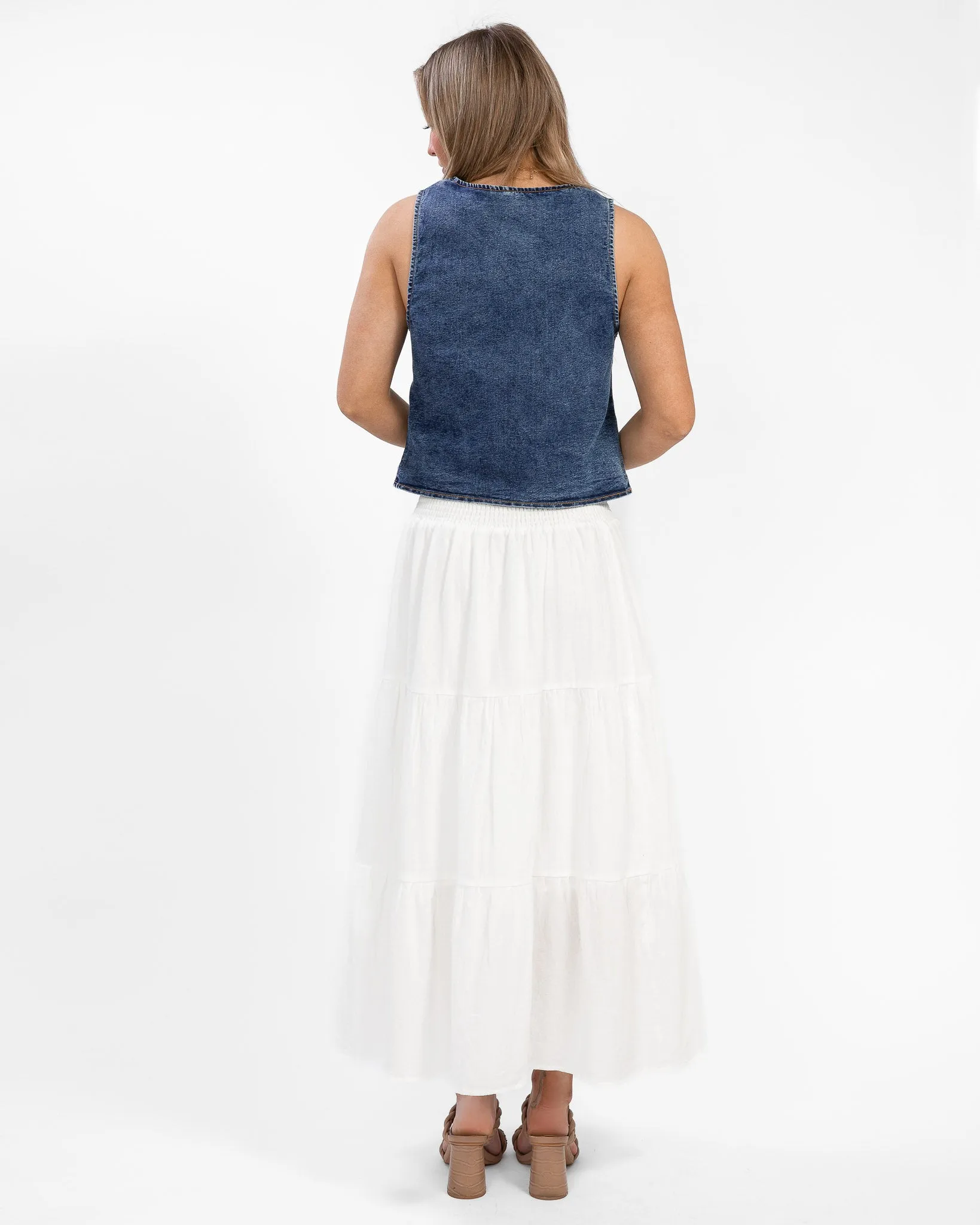 Calgary Denim Vest