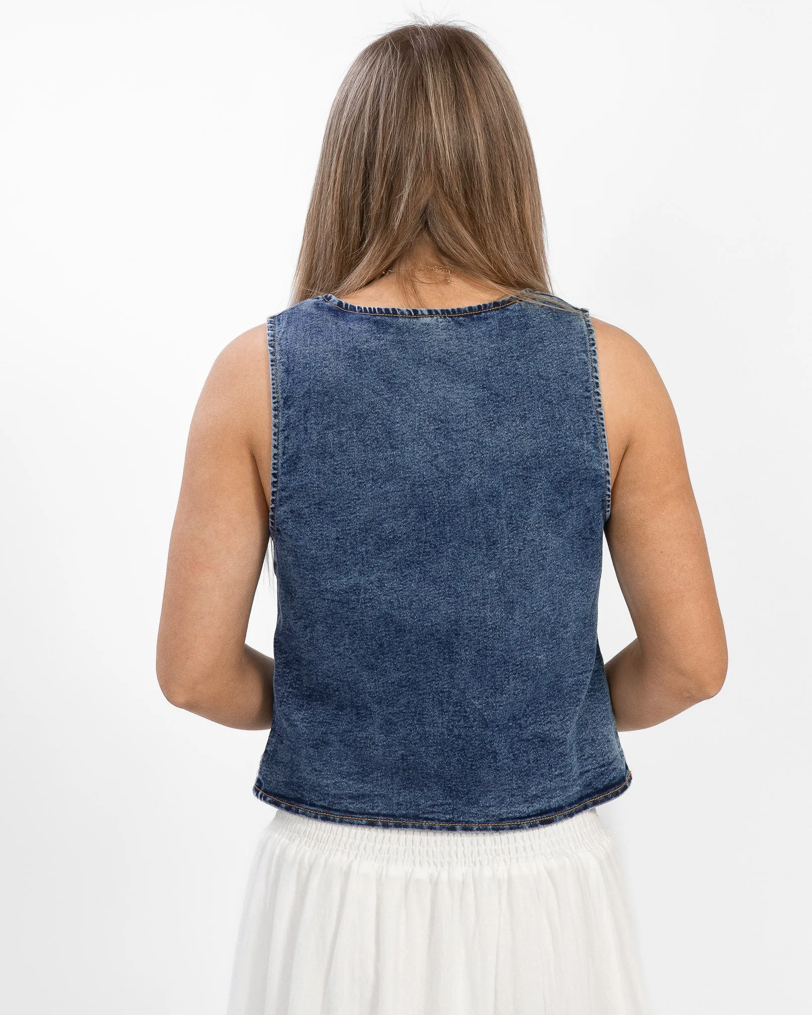 Calgary Denim Vest