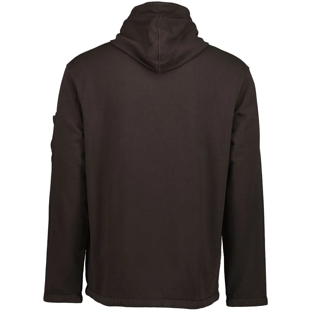 C.P. Hooded Openend Fleece Lens Zip Cardigan
