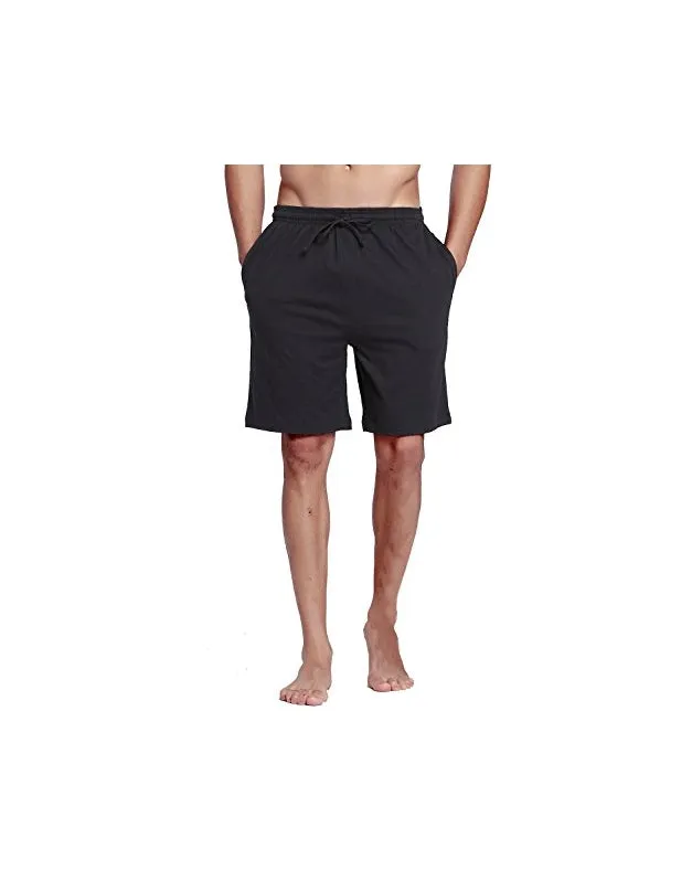 CYZ Men's Sleep Shorts - 100% Cotton Knit Sleep Shorts & Lounge Wear …