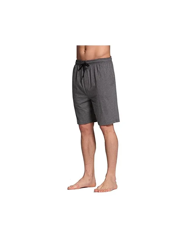 CYZ Men's Sleep Shorts - 100% Cotton Knit Sleep Shorts & Lounge Wear …