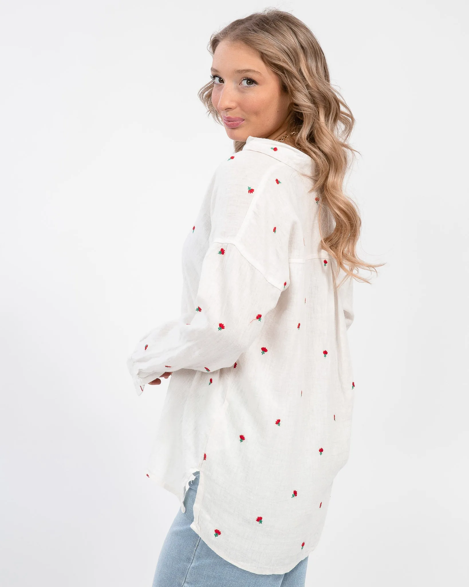 Fresh Pick Button-Up Top
