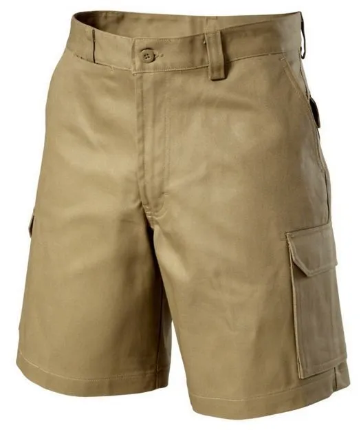 HARD YAKKA Generation Y Work Cargo Shorts Cotton Drill Utility Pockets Y05500
