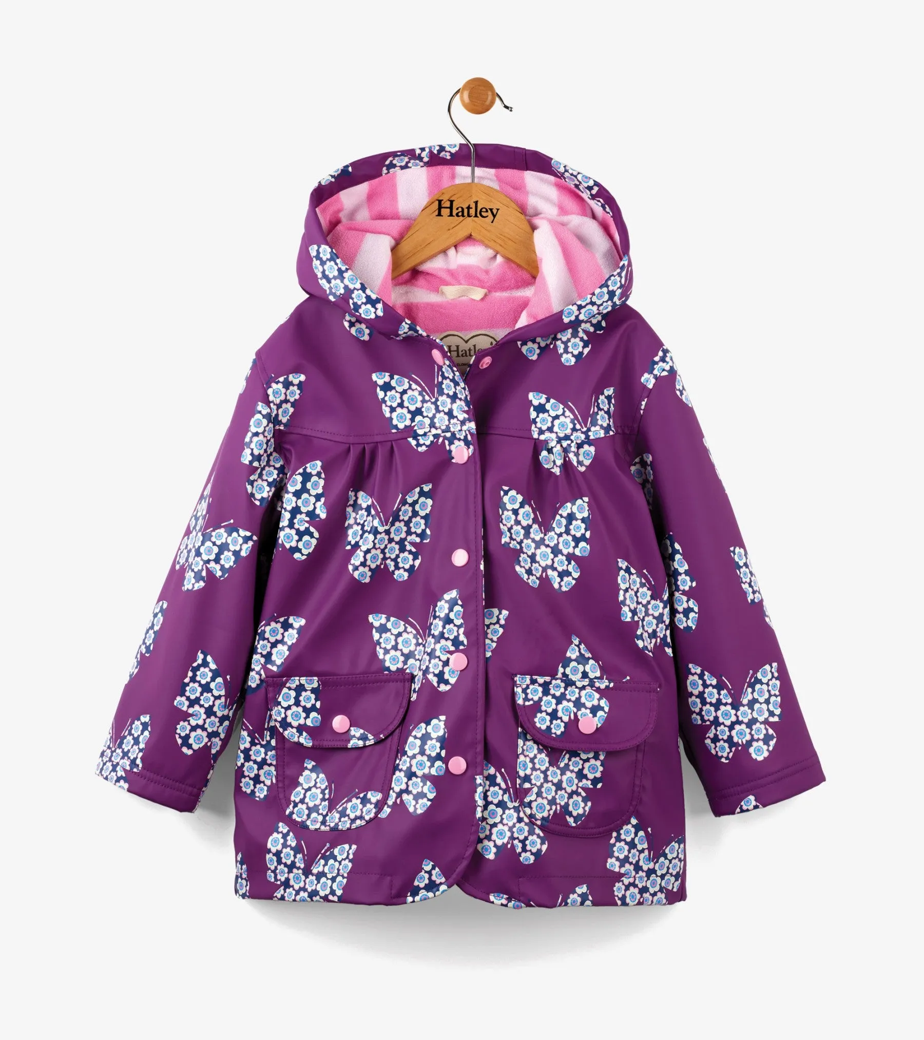 Hatley Rain Jacket - Butterflies & Buds