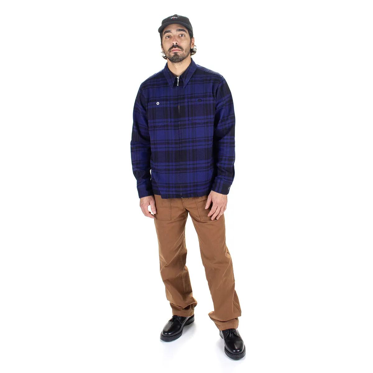 Heavyweight Zip-Up Flannel