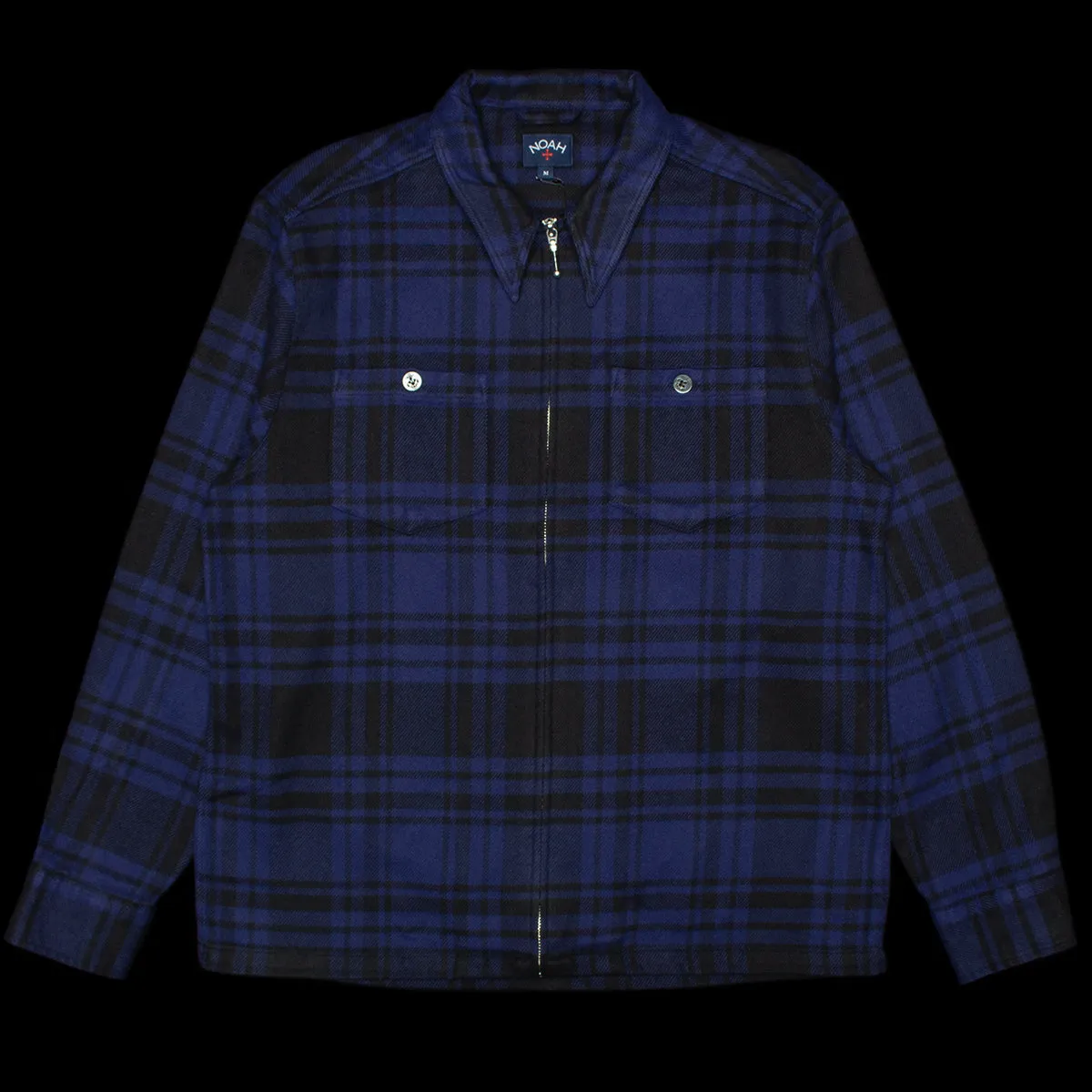 Heavyweight Zip-Up Flannel