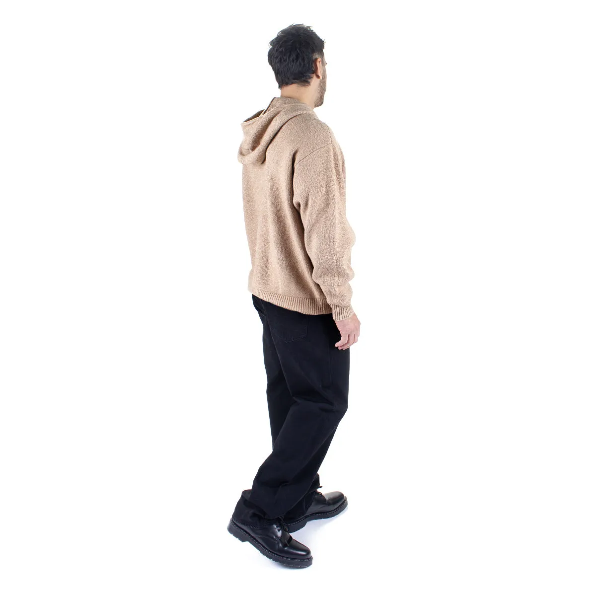 Hooded Zip-Up Sweater