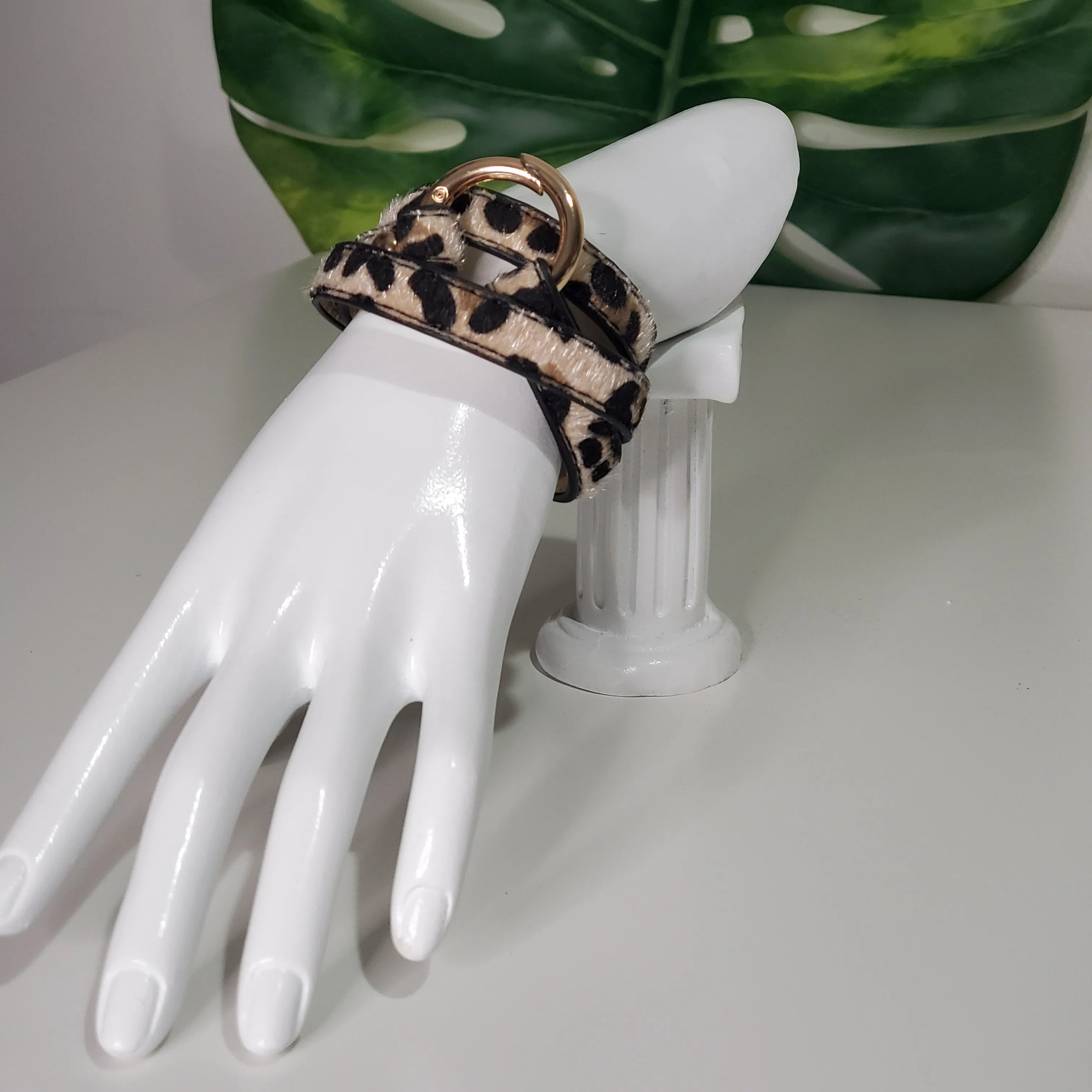Leopard Wrap Bracelet