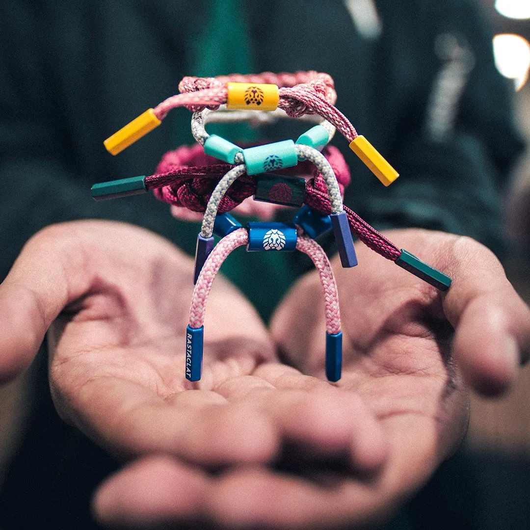Rastaclat Storm Bolt Mini Knotted Bracelet