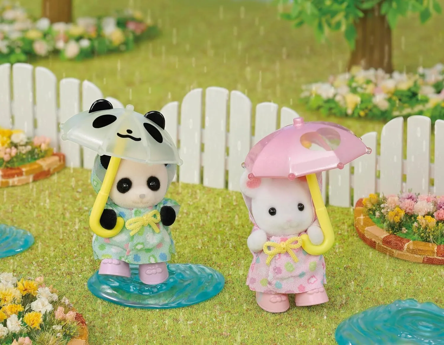 SYLVANIAN FAMILIES Nursery Friends -Rainy Day Duo