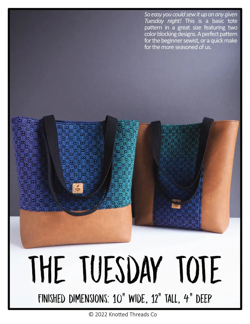 Tuesday Tote Acrylic Templates