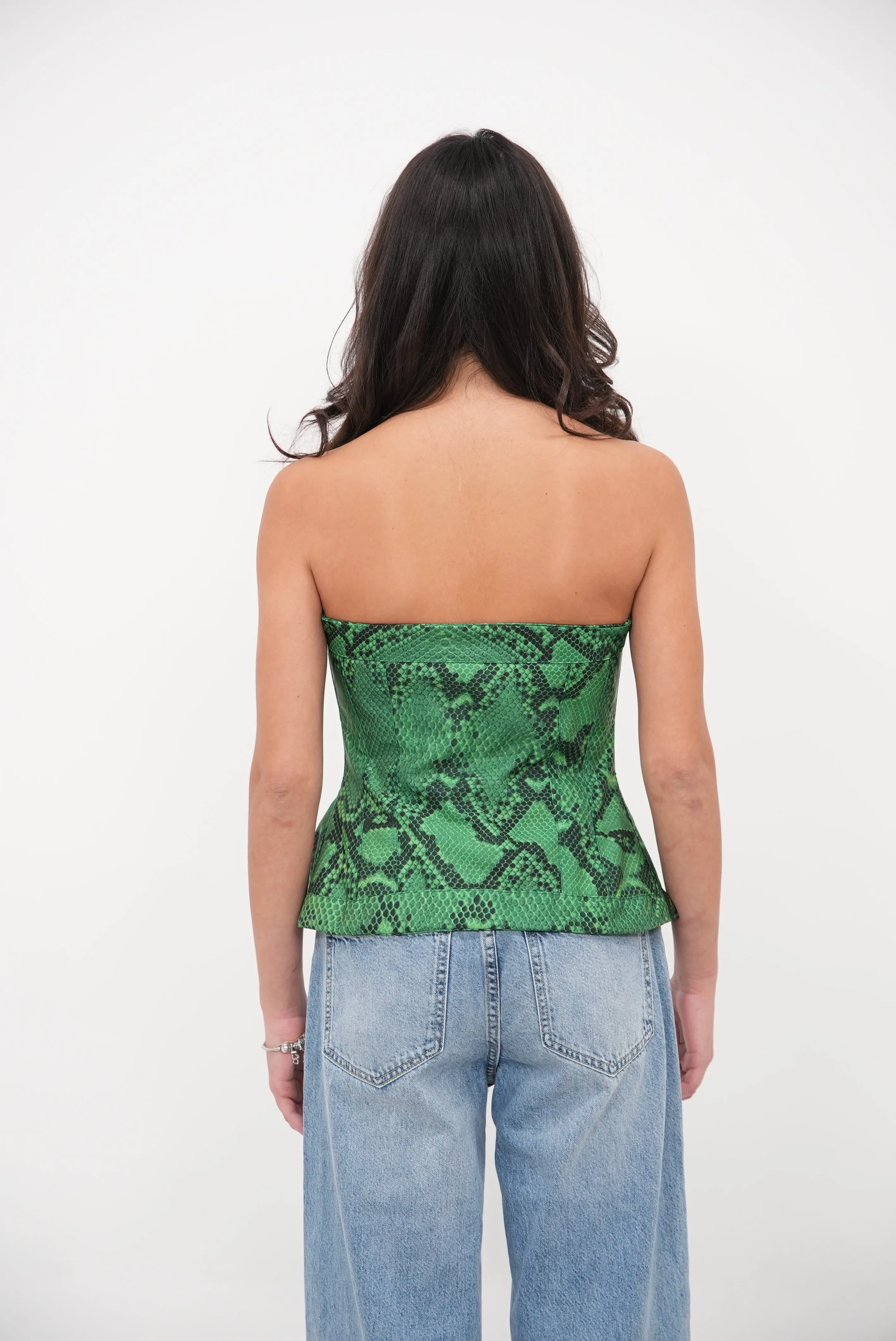 Zip Up Corset Snake